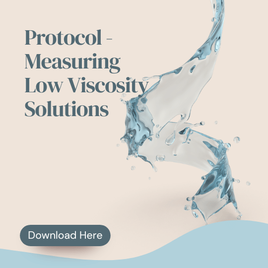 How to Measure Water or Low Viscosity Samples